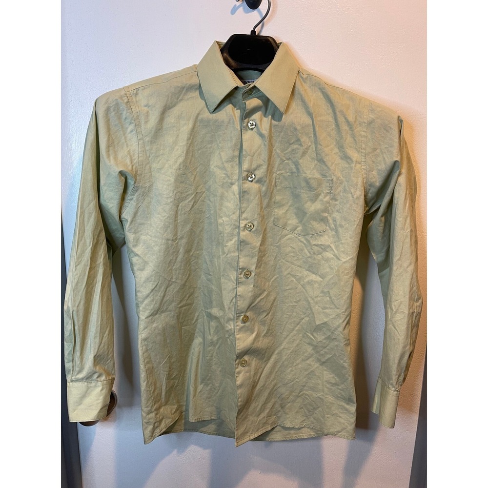 Gioberti Boys Dress Shirt Size 14 Green